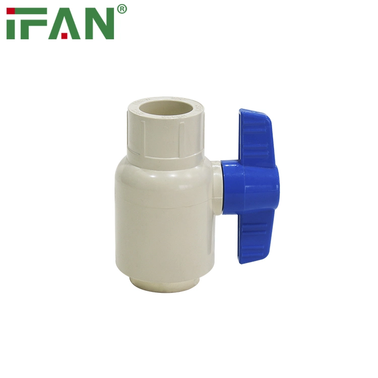 Ifan CPVC ASTM2846 Fitting Ball Valve 1/2-2 Inch Control Hand Valve