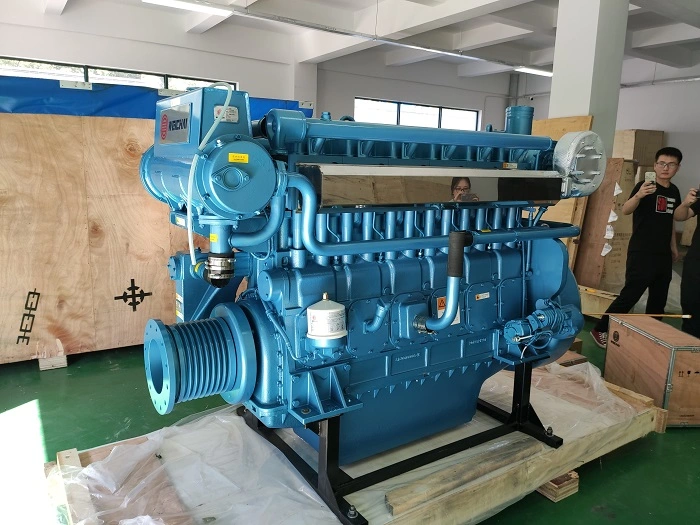 Weichai Whm6160 520HP Barco de Pesca Marine Motor Diesel Motor de barco