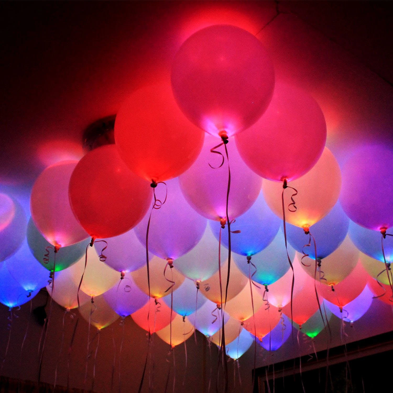 LED Light up Balloon Glow in The Dark Party Supplies