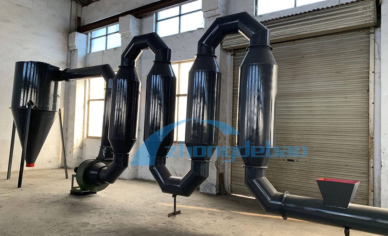 Newest Sawdust Hot Air Dryer Pipe Dryer/Wood Sawdust Airflow Pipe Drying Machine with Large Capacity