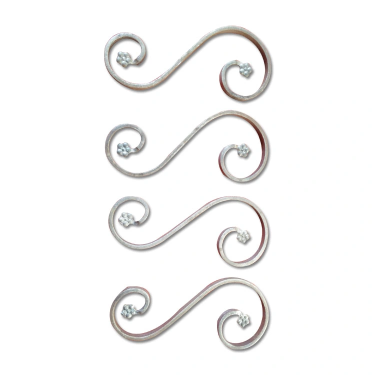 Ornamental Cast Iron Parts Decorative Wrought Iron442