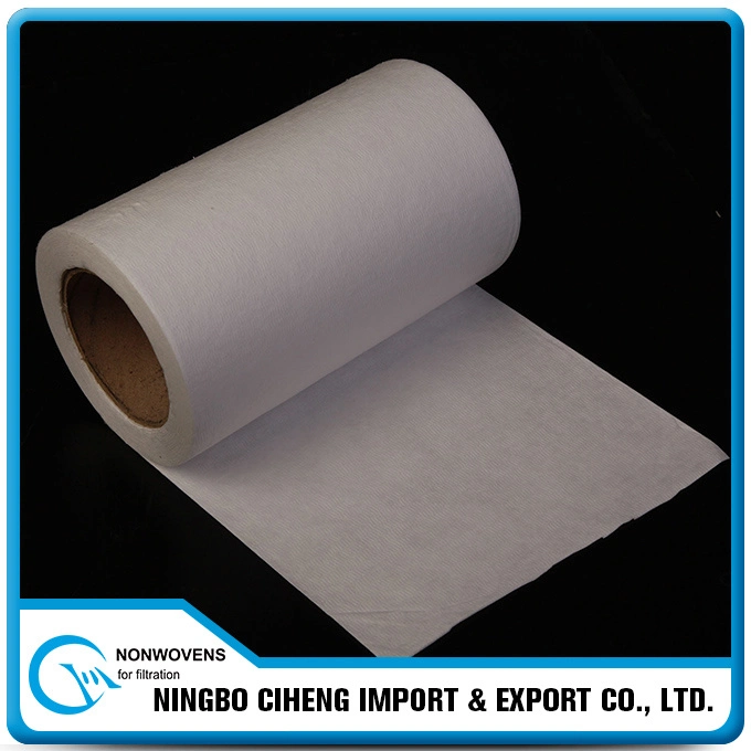 Custom F9-F10 Meltblown Nonwoven 100% polipropileno tejido transpirable que para el filtro de pliegues