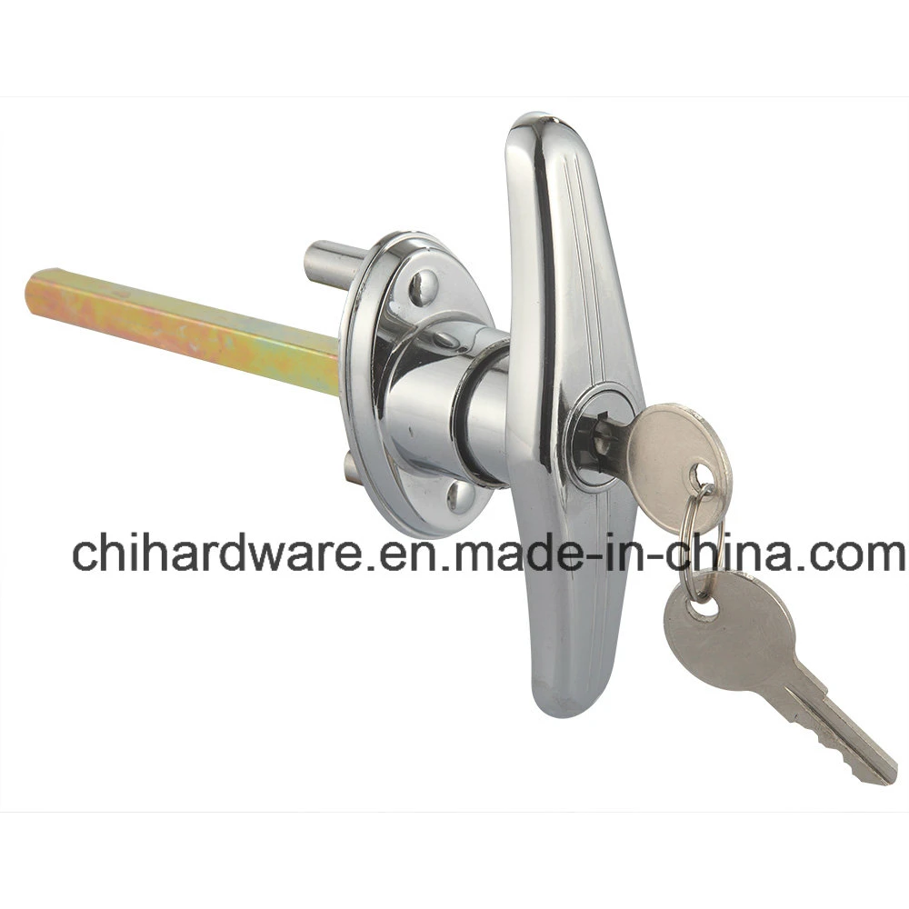 T-Handle Locks for Sectional Garage Door Lock, Shed Door Hardware