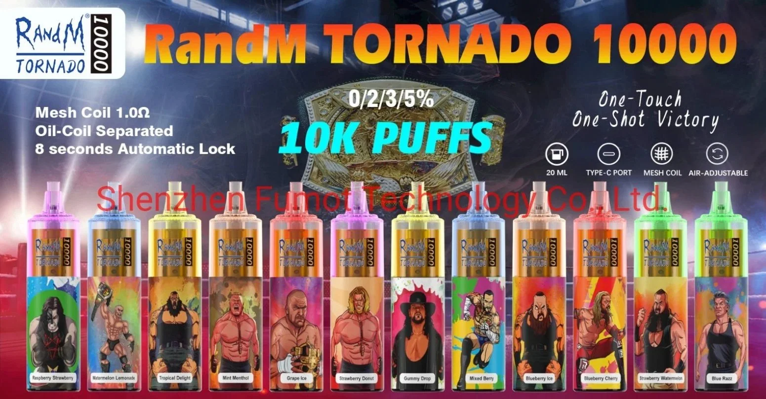 Alta qualidade original Tornado Puffs 10K