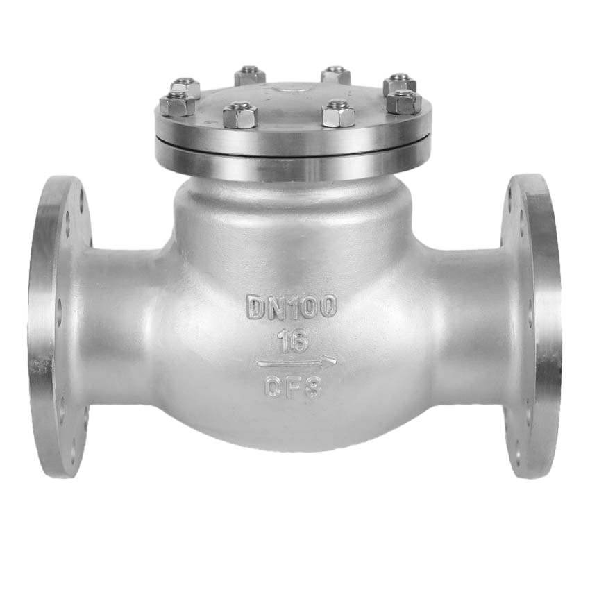 Swing Type Stainless Steel Check Valve Horizontal Check Valve H44W-16p DN200