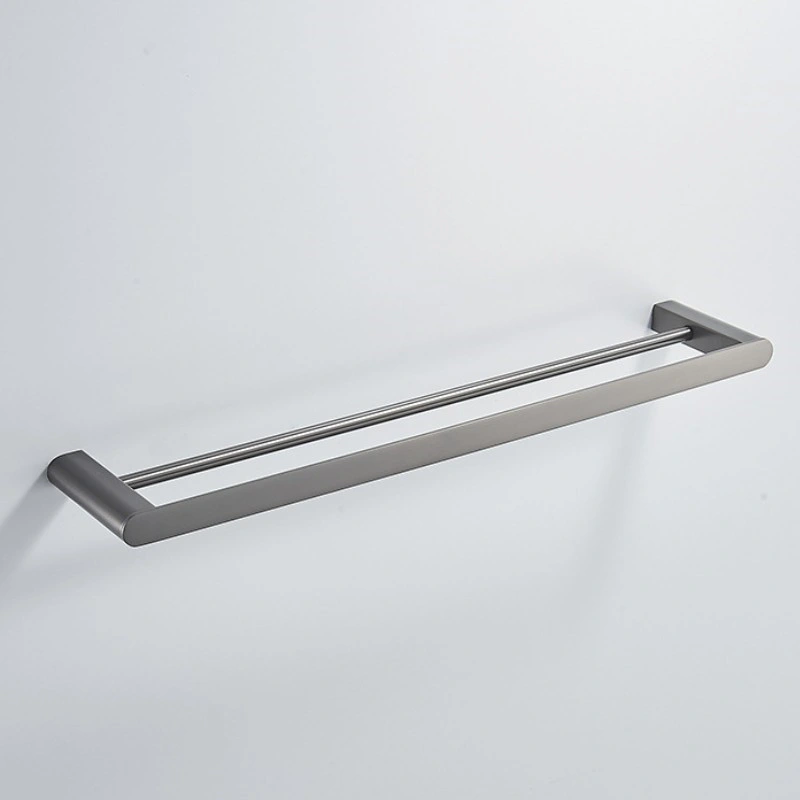 Stainless Steel Bathroom Accessory Wall Mount Bathroom Double Towel Rack