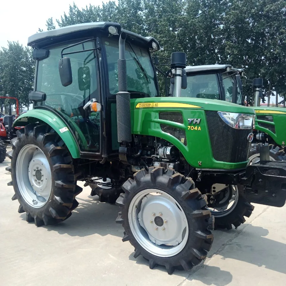 2020 Hot Selling New Design 70HP 4WD Wheel Farm Tractor with ISO Ce Co Certificates