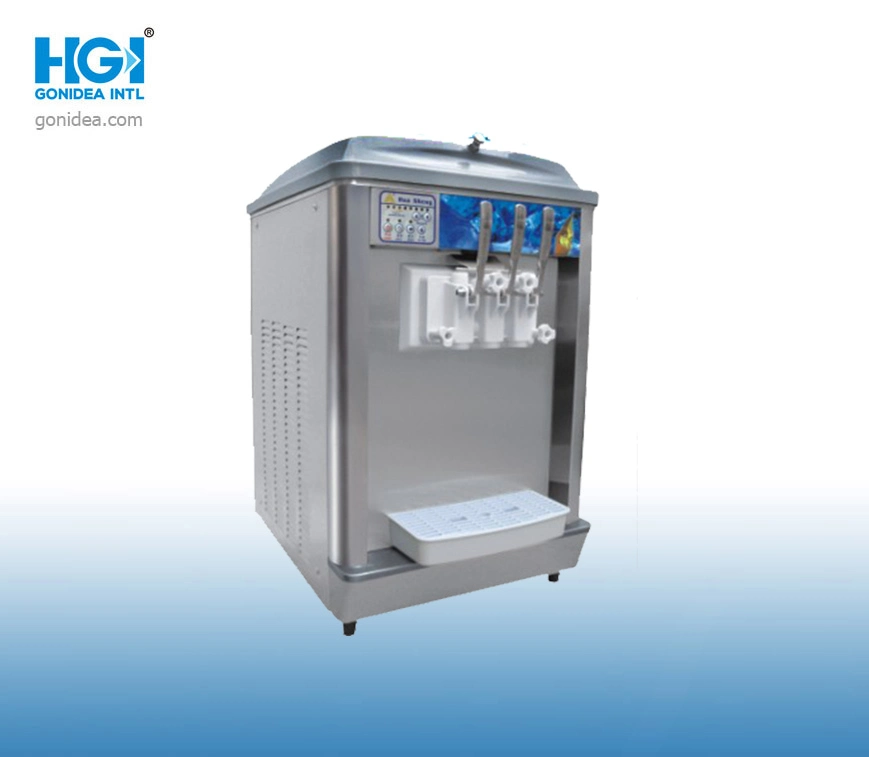 1.8 Kw Restaurant Equipment Table Top Soft Ice Cream Maker Bql922t