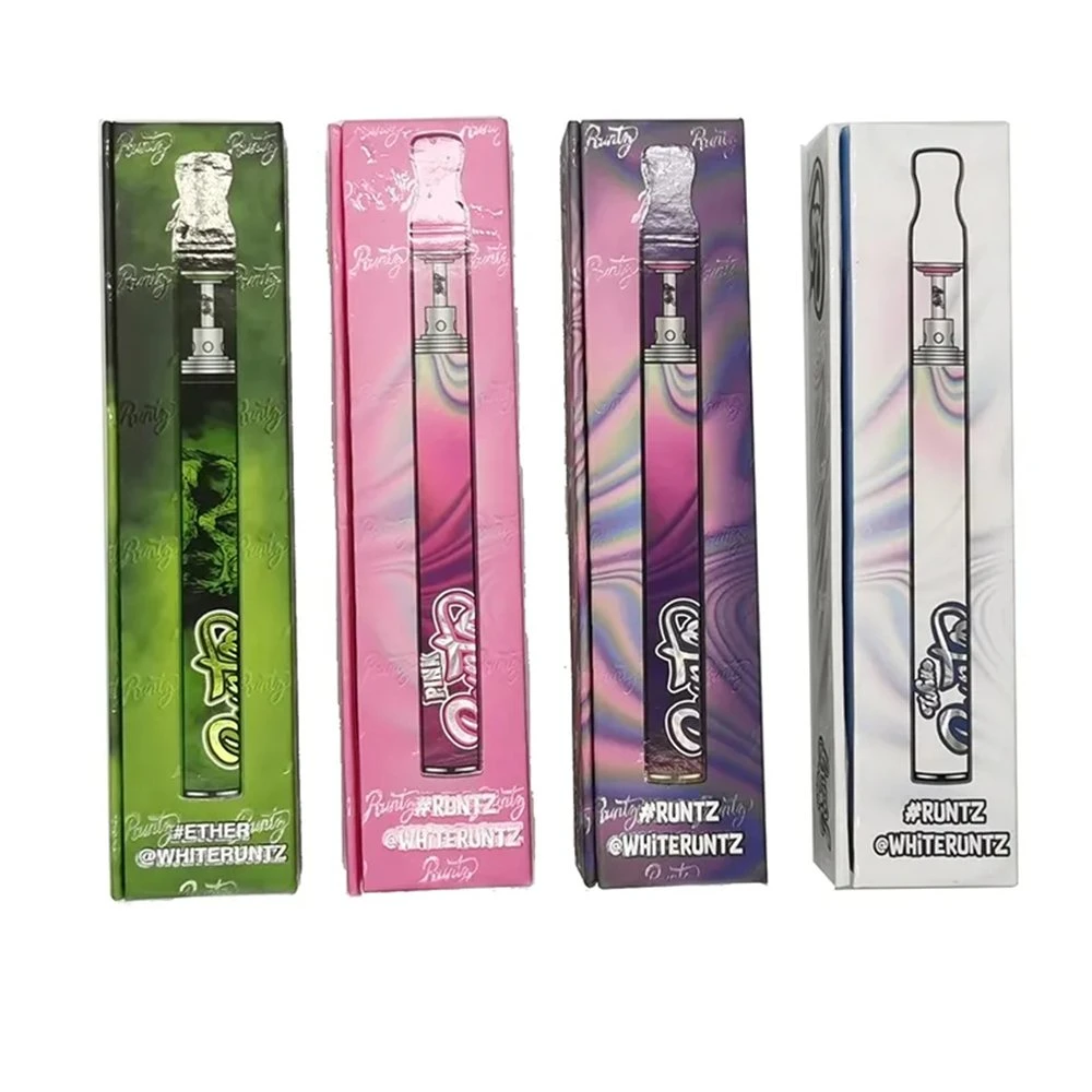 Us Canada Empty Runtz Diposable Vape Pen Wax Slim 1000mg 1ml 1.0ml 1 Gram Ceramic Coil CB. D Th. C Delt. a 8 D8 Indica Rechargeable 2ml 2.0ml 2g Pen