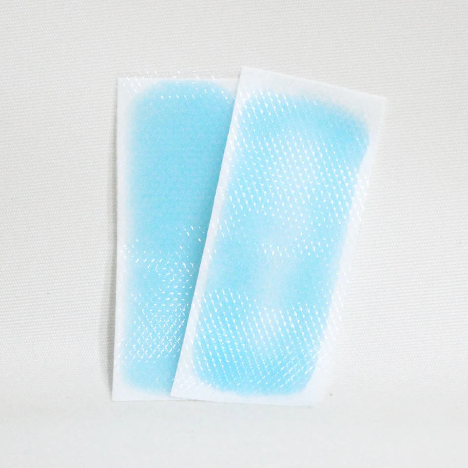 Hot Summer Anti-Heat Colorful Comfortable Mint Customized Medical Hydrogel Cool Ice Patches