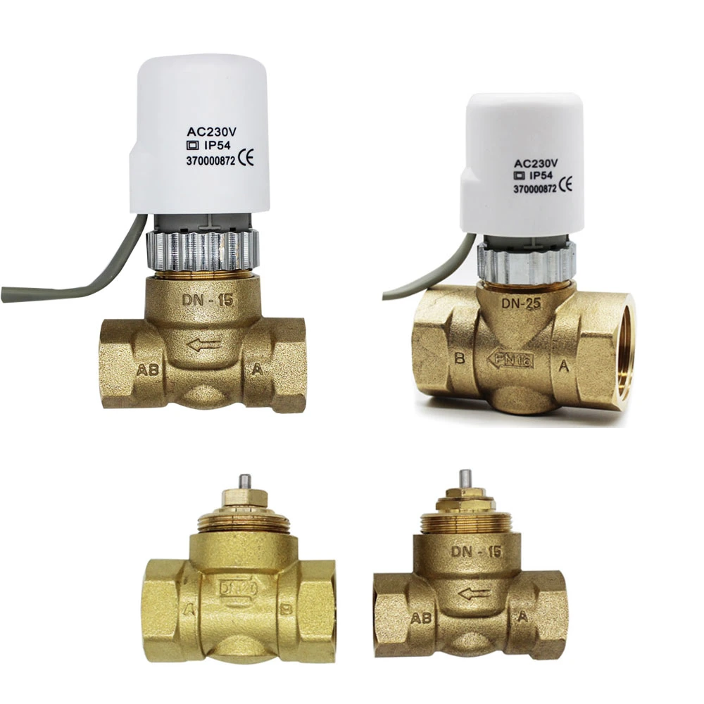 Electronic Thermostatic Radiator Valve for Hot Water Pipe of Underfloor Heating