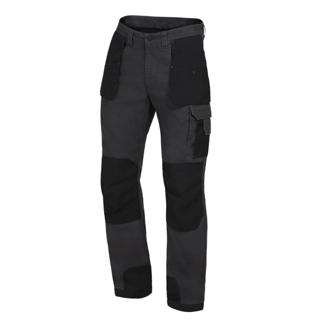 High-Stretch Work Trousers Men Workwear Cargo Working Pants with Knee Pads
