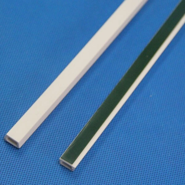 PVC Electrical Trunking Duct with Sticker for Wire Cables