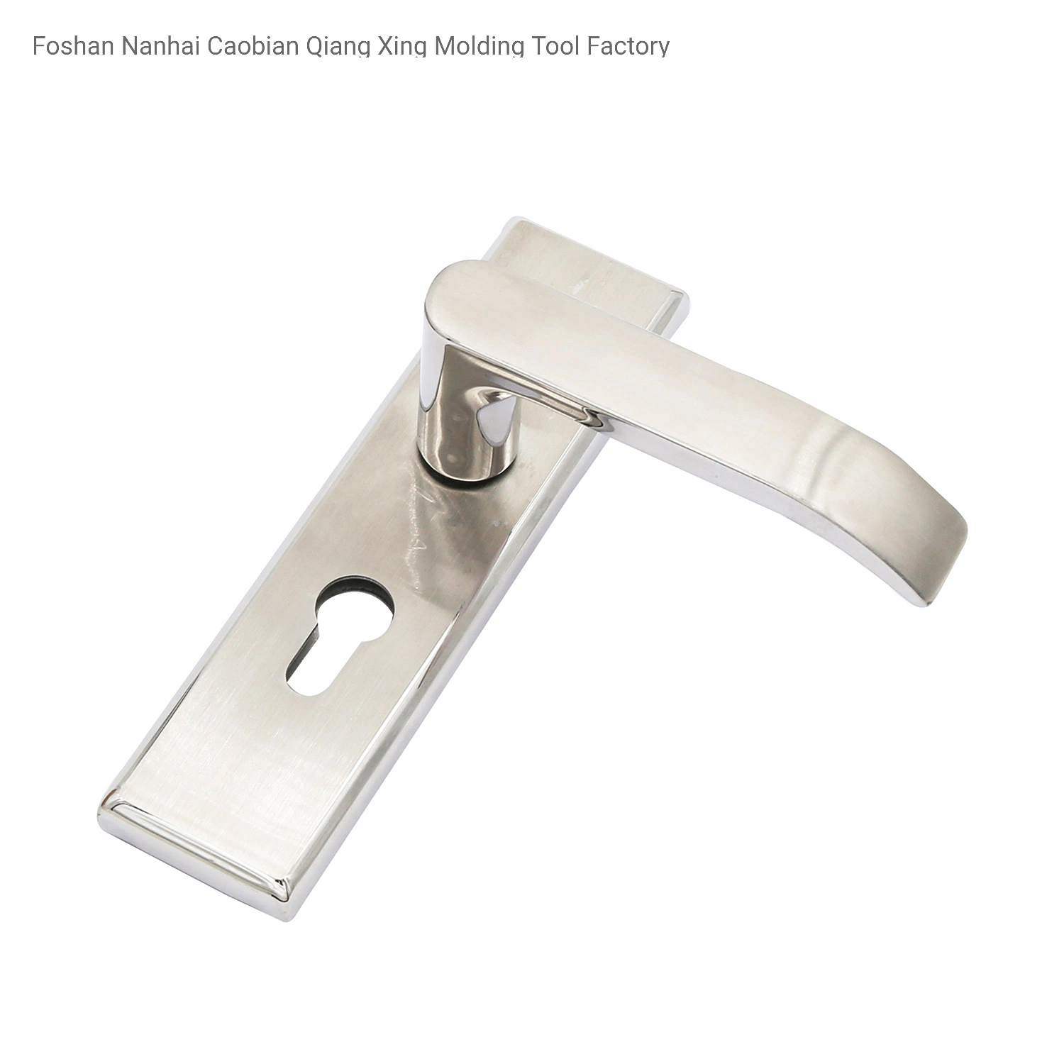 304 Stainless Steel Hollow Door Handle on Plate (KTG-5002-012)