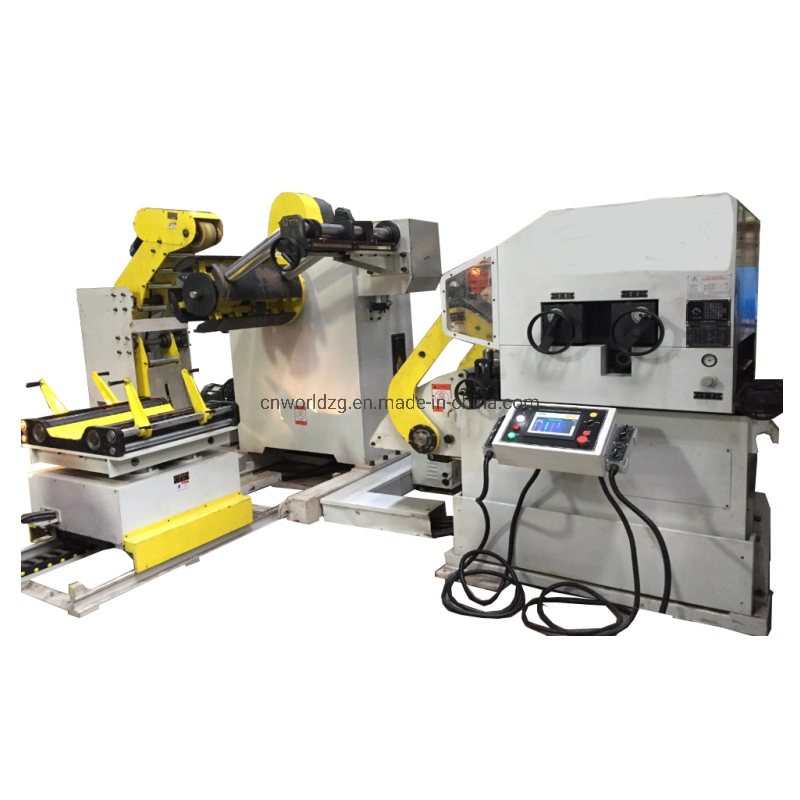 Roller Type Automatic Coil Feeder with Decoiler and Straightener