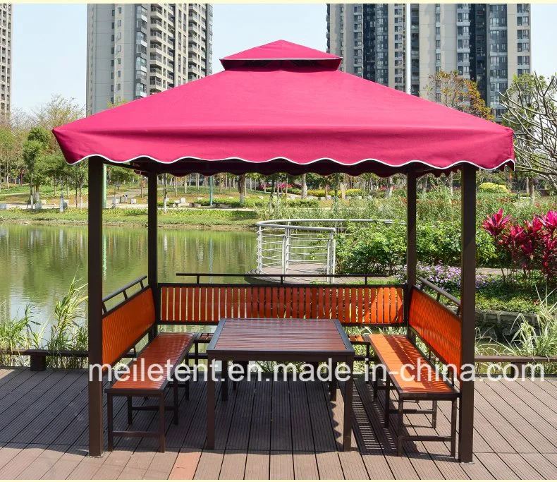 3x4m barato Quintal Jardim Tenda Gazebo da estrutura de aço