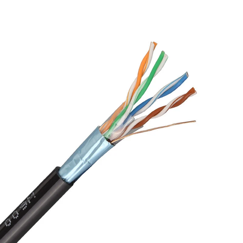 Factory Price Network LAN Cable CAT6 Ca6a UTP FTP STP SFTP 23AWG 4pair Indoor Outdoor Waterproof 100m 305m