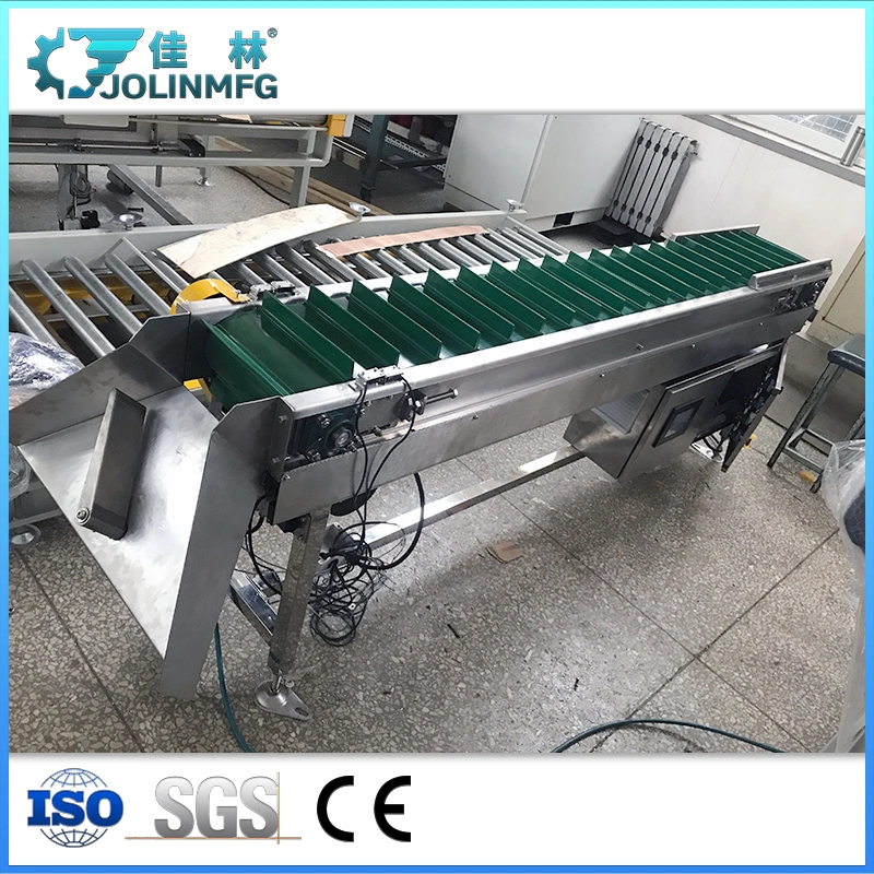 Stainless Steel Frame White Food Belt Conveyor for Food Transportation