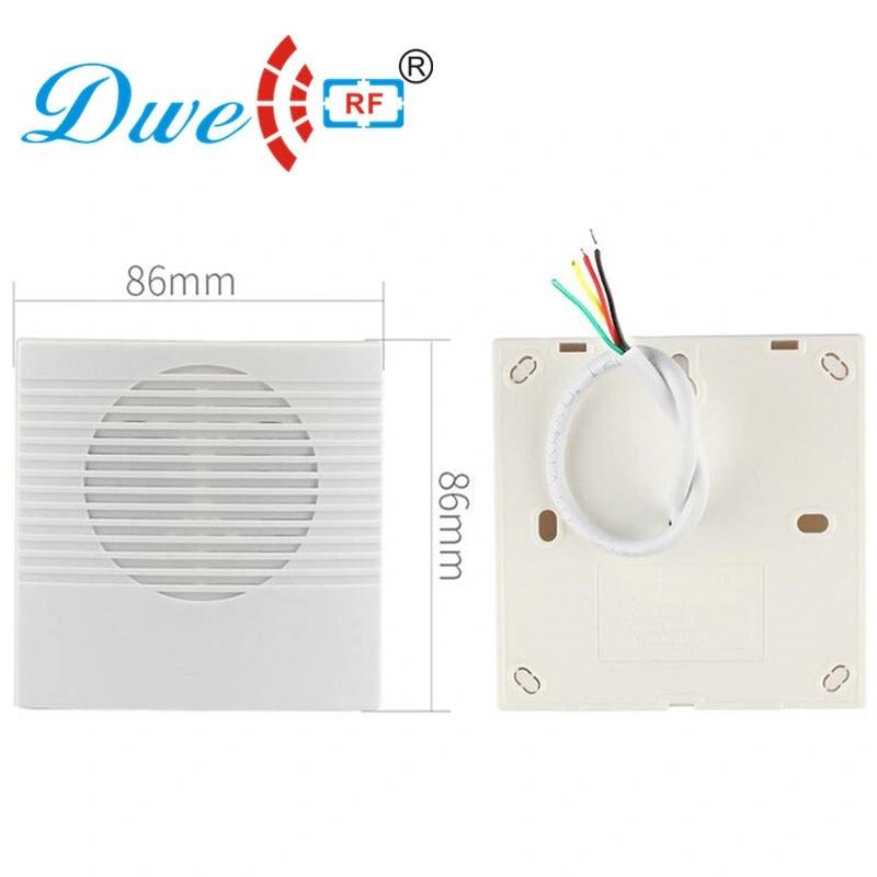 12V Door Chime Access Control Wired Dingdong Doorbell Button No Battery