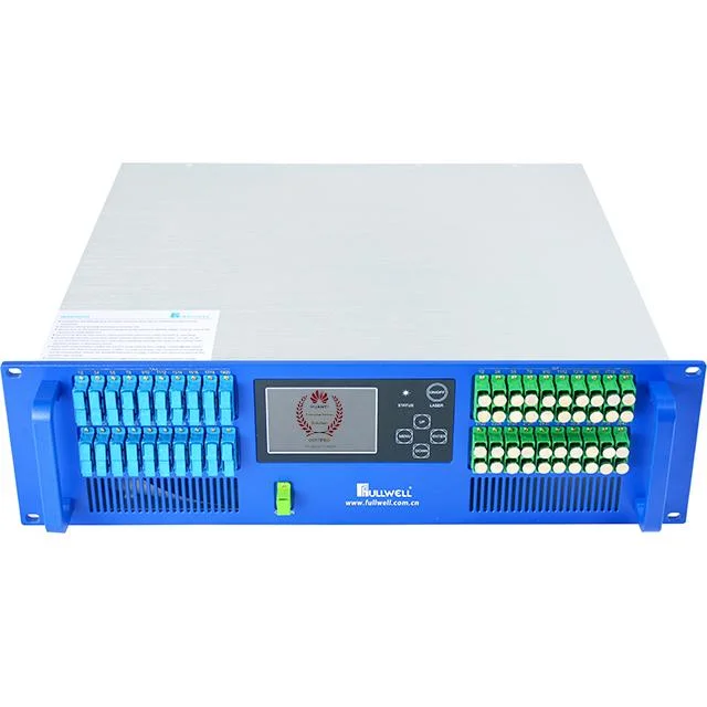 FTTH 40 Ports FTTX Gpon Wdm EDFA with Dual Power Supply