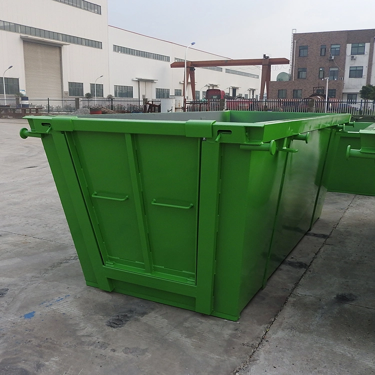 Small Dustbin Stainless Steel Waste 8m Skip Bin