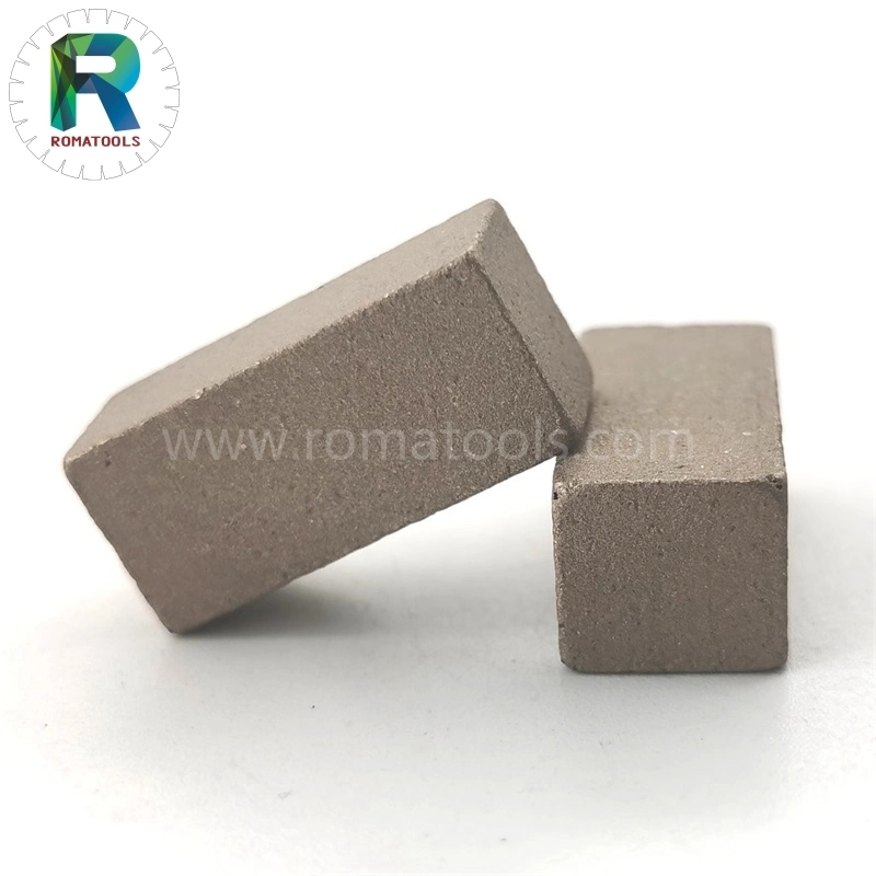 Romatools D2000mm Good Quality Sharp Cutting Segment Diamond Tools Marble Cutting 24*11*10mm Diamond Segments