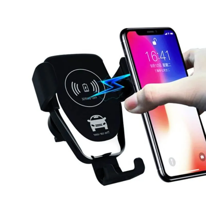 10W Cargador inalámbrico de carga rápida Soporte para el coche para iPhone 15