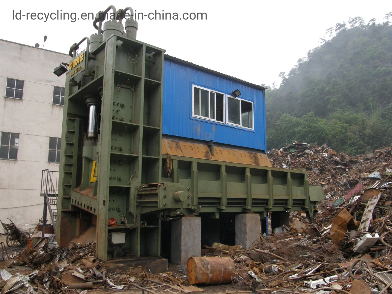 Q91y-800W Large Scrap Metal Shear for Recycling