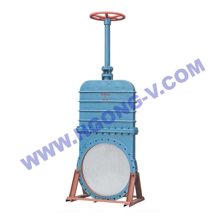 API/DIN/JIS Electric Hydraulic Power Station Plant Stainless Steel 304 Wcb Lug Flange Cl150 10K Knife Gate Valve for Water Control