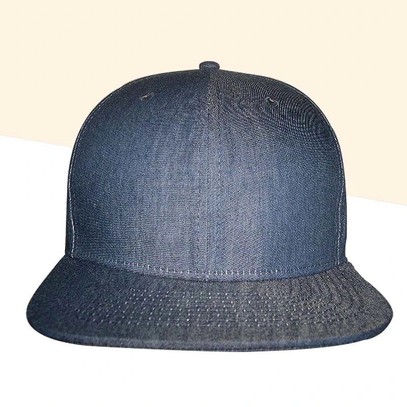 Leere Six Panels Flat Sports Snapback Kappe