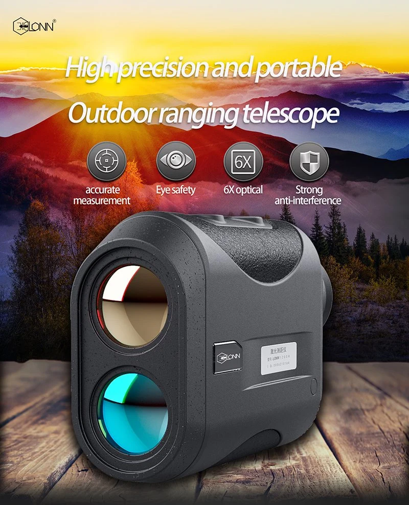 Waterproof IP54 Hiking Hunting Long Distance Hunting Rangefinder