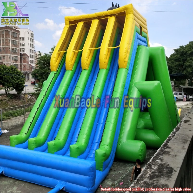 Giant Inflatable Jumbo Water Slide for Amusement Park, Inflatable Hippo Slide for Adults