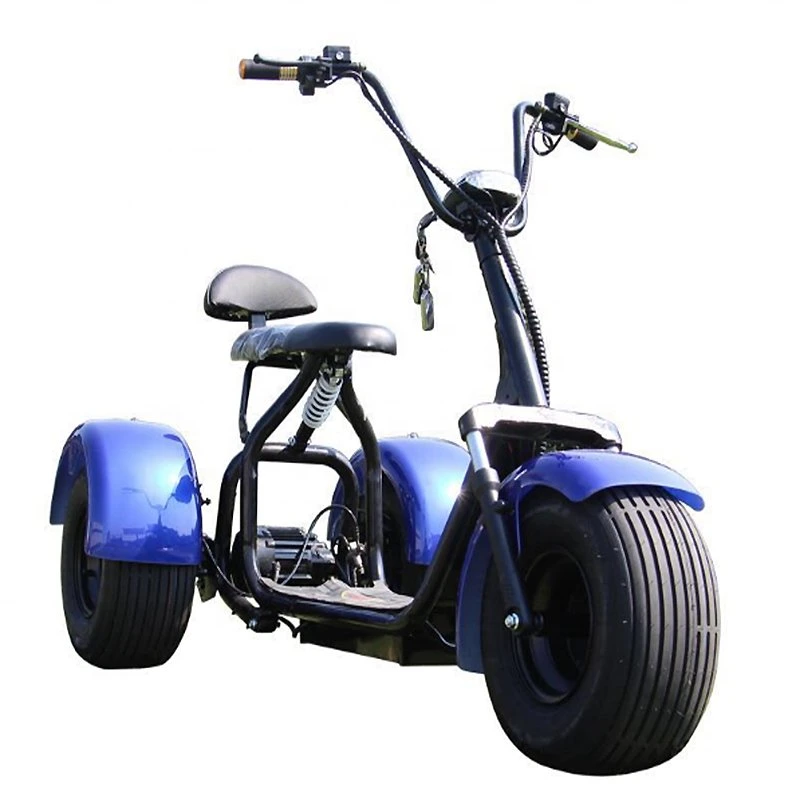 Latest High Quality 2000W60V 20ah Citycoco 3 Wheel Dual Motor Golg Trike Electric Bike