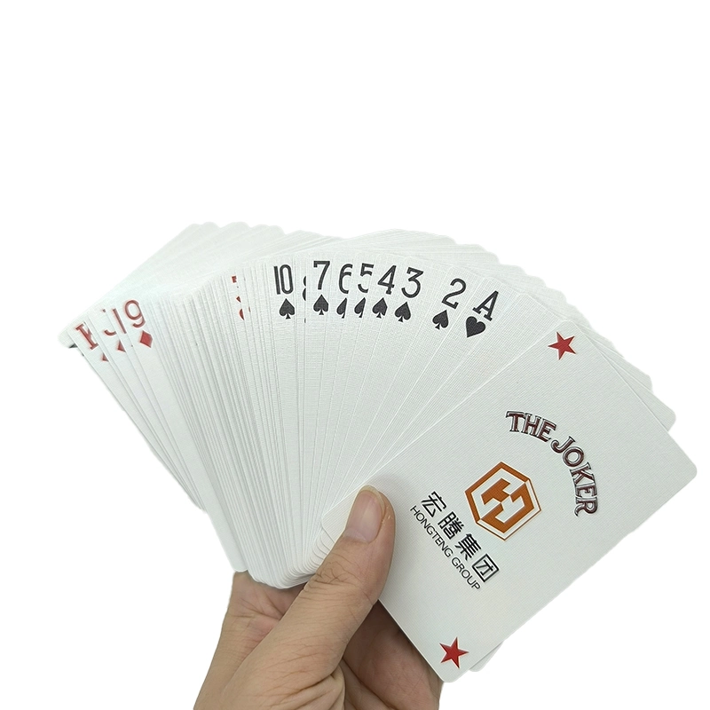 Fábrica Custom Logo Creative Printed Kids Flash impresión para adultos beber Juegos de cartas Promoción de regalo papel de juego de cartas
