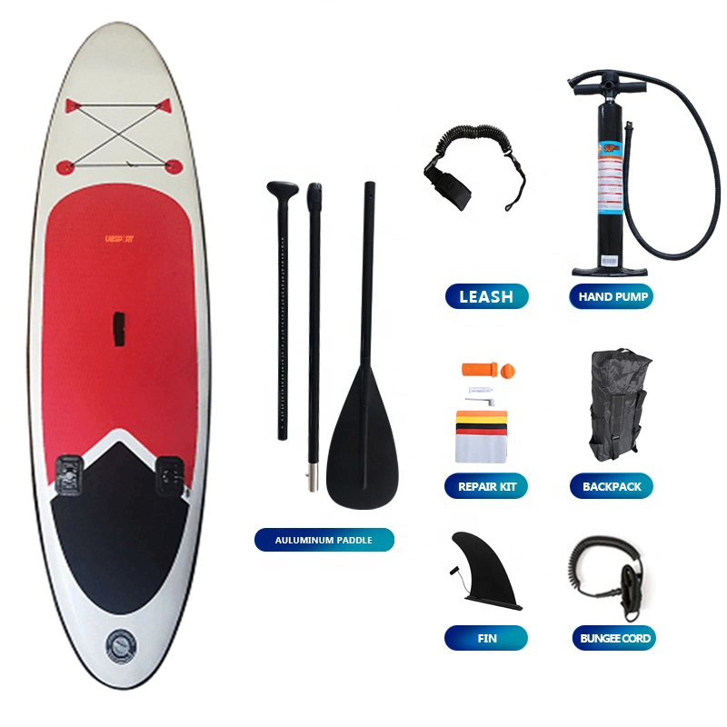 Flat Water Fishing Stand up Paddle Board Inflatable Double Layer Fusion Surfboard Sup