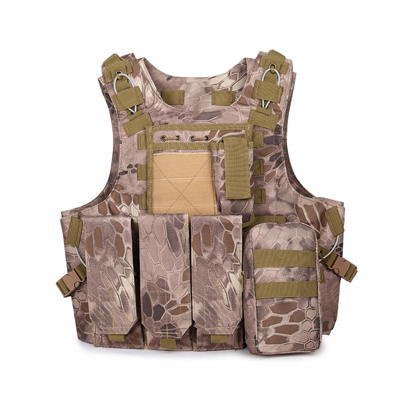 Combat Camouflage Stab-Resistant Style Tactical Vest Full Body Suit Personal Protective Tactical Vest