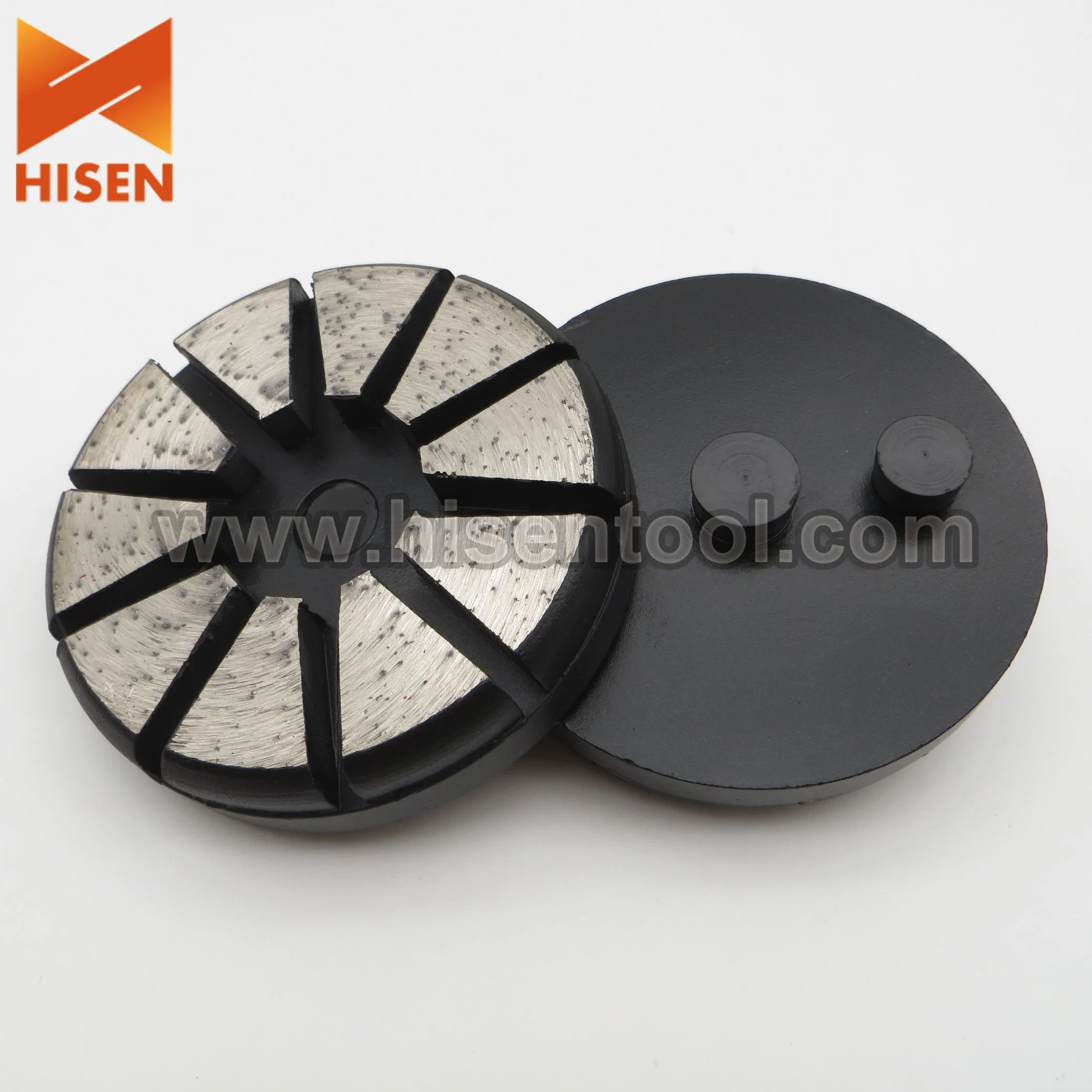 Metal Bond Concrete Terrazo Floor Diamond Grinding Shoes Grinding Plate