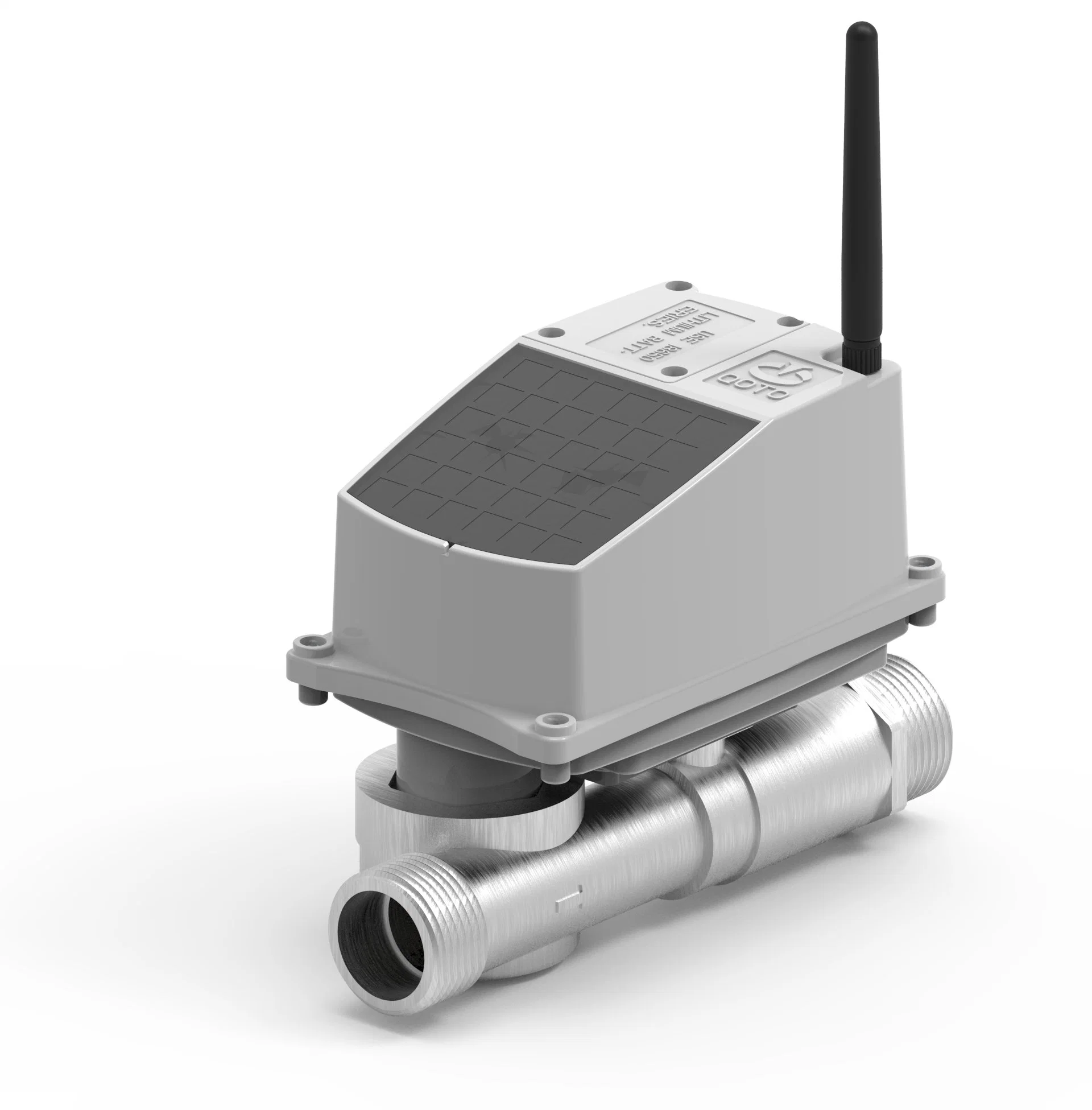 Battery Operated with Solar Panel Lorawan Irrigation Valve Controller