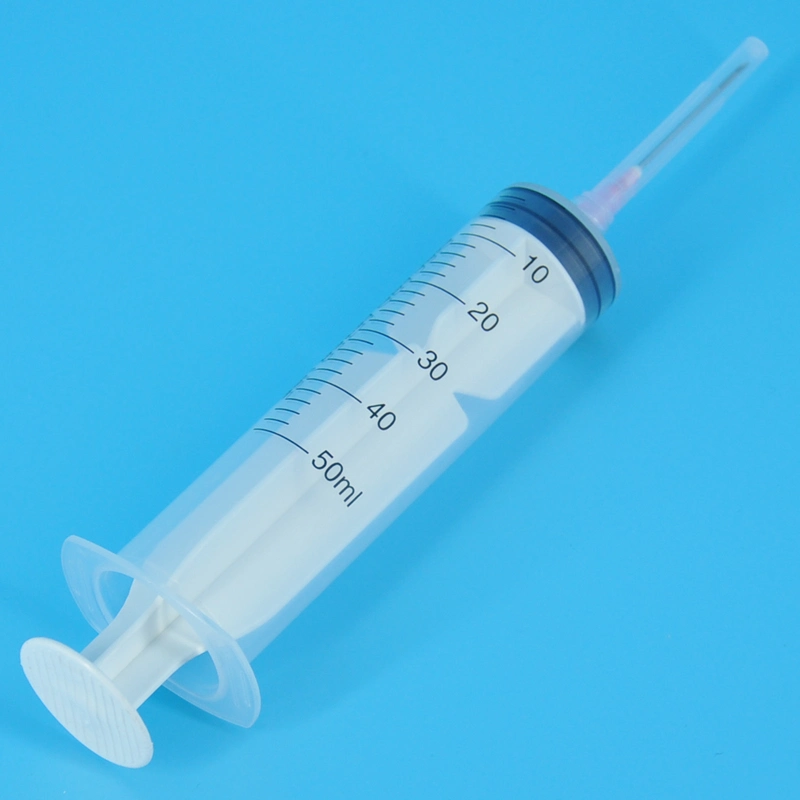 Disposable Medical 3 Parts Syringe Luer Slip Concentric Blister Package