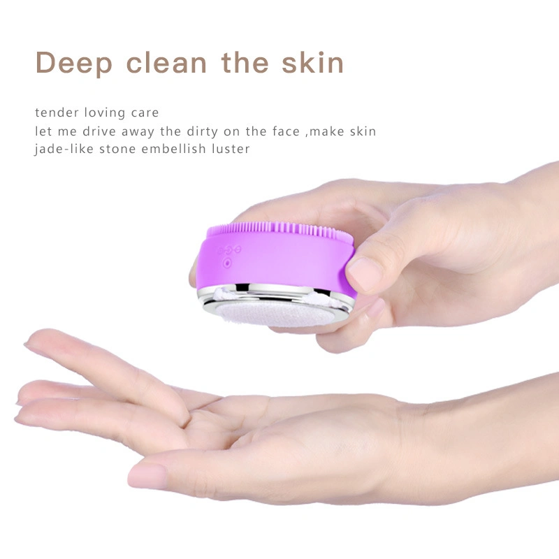 Facial Skin Ultrasonic Deep Cleaning Waterproof Face Brush Cleaner