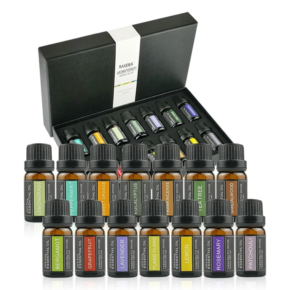 Customized Essential Oil Set, Lavender, Tea Tree, Sandalwood