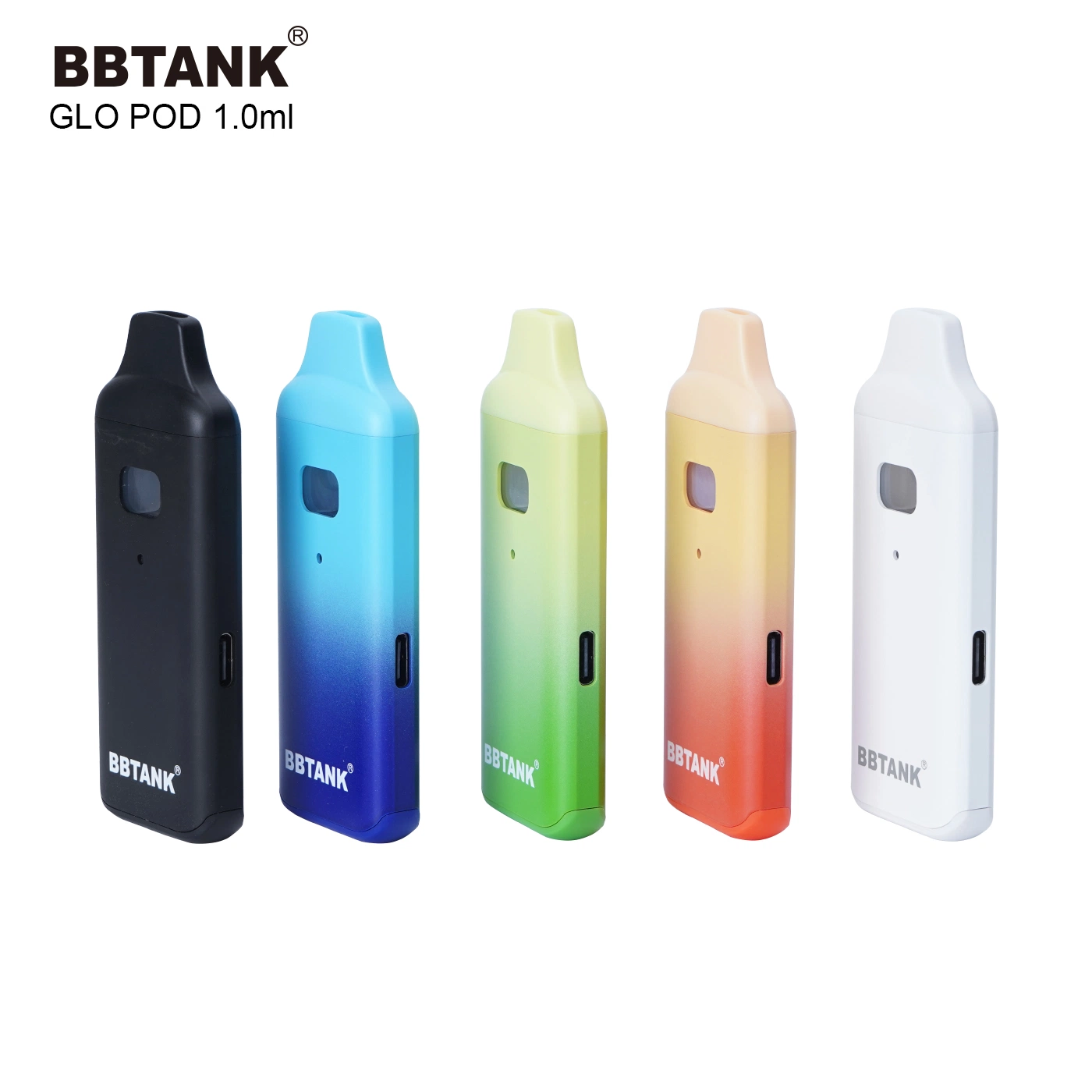 Bbtank vacío VAPE 1ml resina desechable lápiz recargable 2ml VAPE Vaporizador