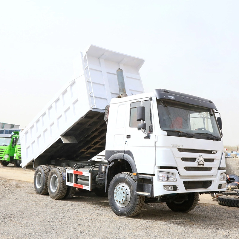 6X4 Used HOWO Tipper Truck 30 Tons Heavy Loading Design LHD Rhd 371/375 HP Dump Truck for Sale