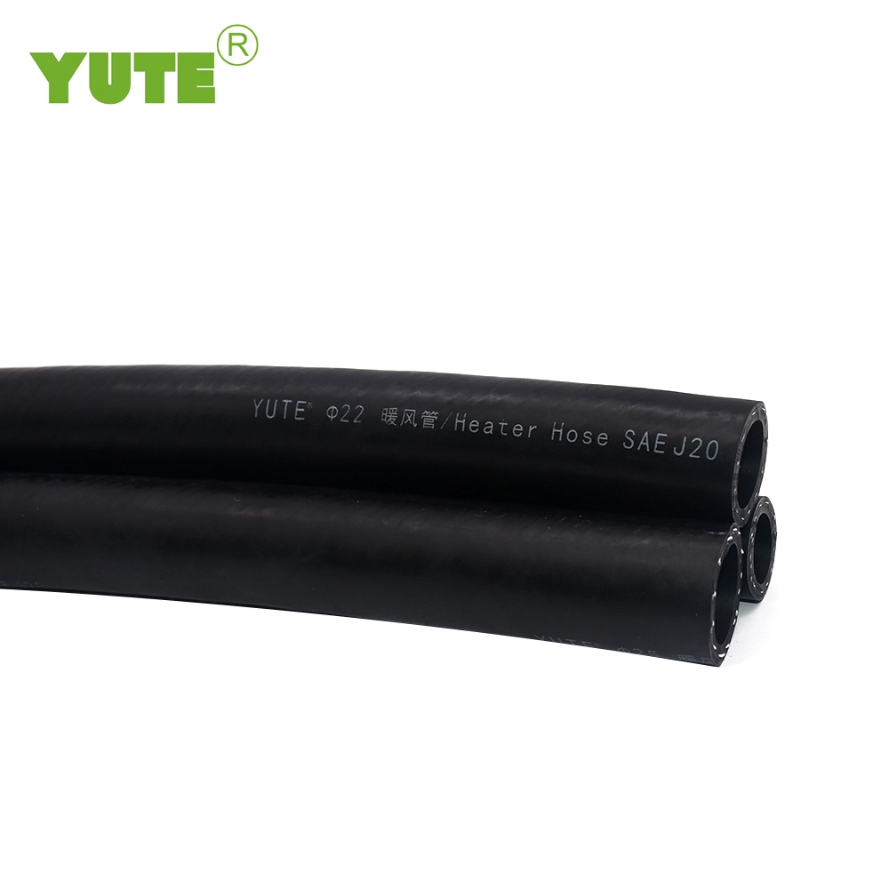 La norme SAE J20 R3 5/8 de pouce en caoutchouc EPDM noir 16 mm ose le flexible de chauffage pour les liquides de refroidissement du moteur de voiture