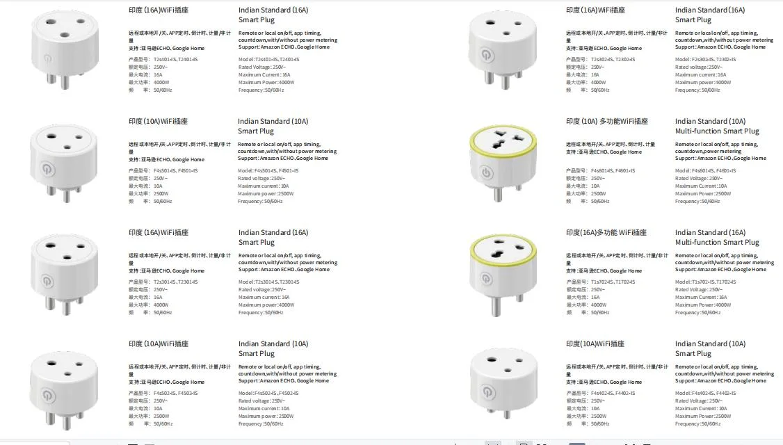 Extension Power Socket Strip Smart USB Charging