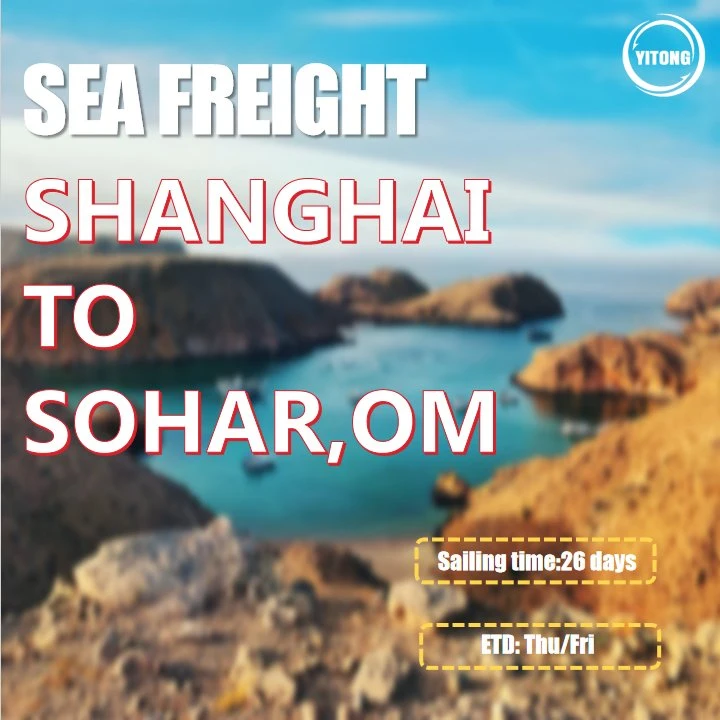 Preço de envio de carga de Lianyungang para Sohar Omã