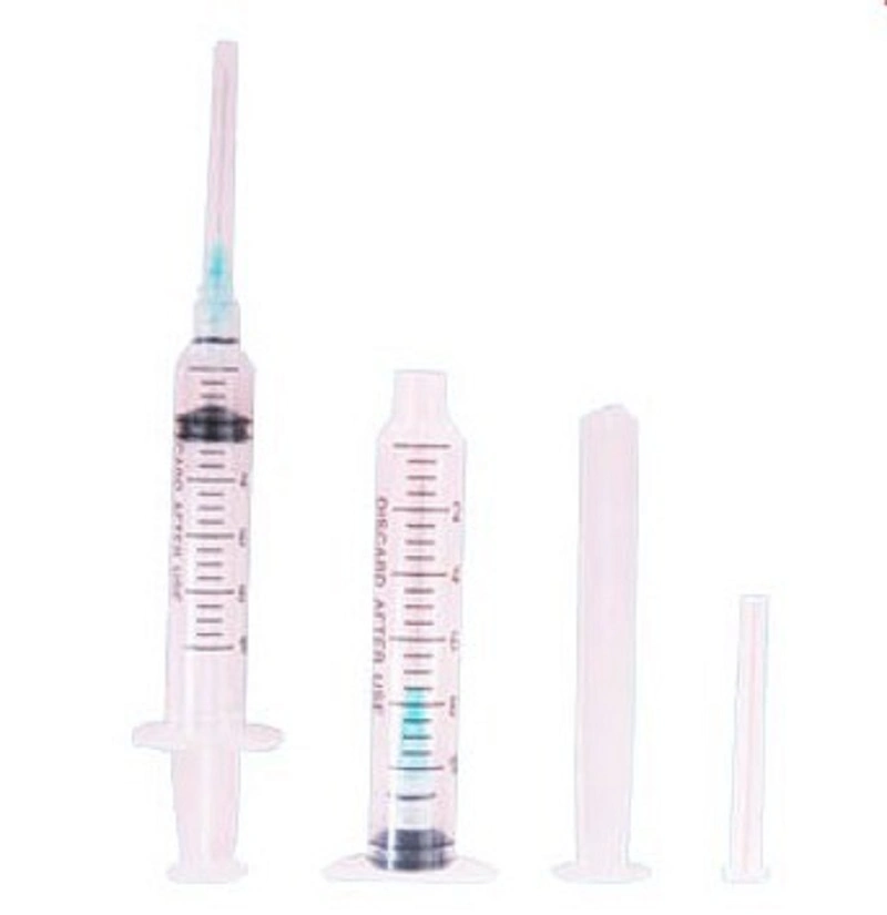 10ml 3-Part Safety Self Destructive Syringe with Ce and ISO