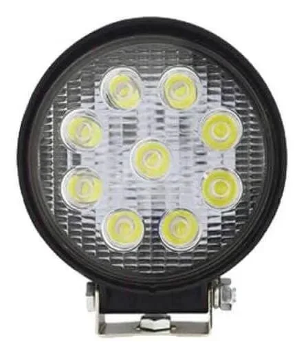 High Performance Quality Powerful Round or Square Ultra Offroad Lamp Car Truck ATV 27W 9 LED Spot Fog Lights