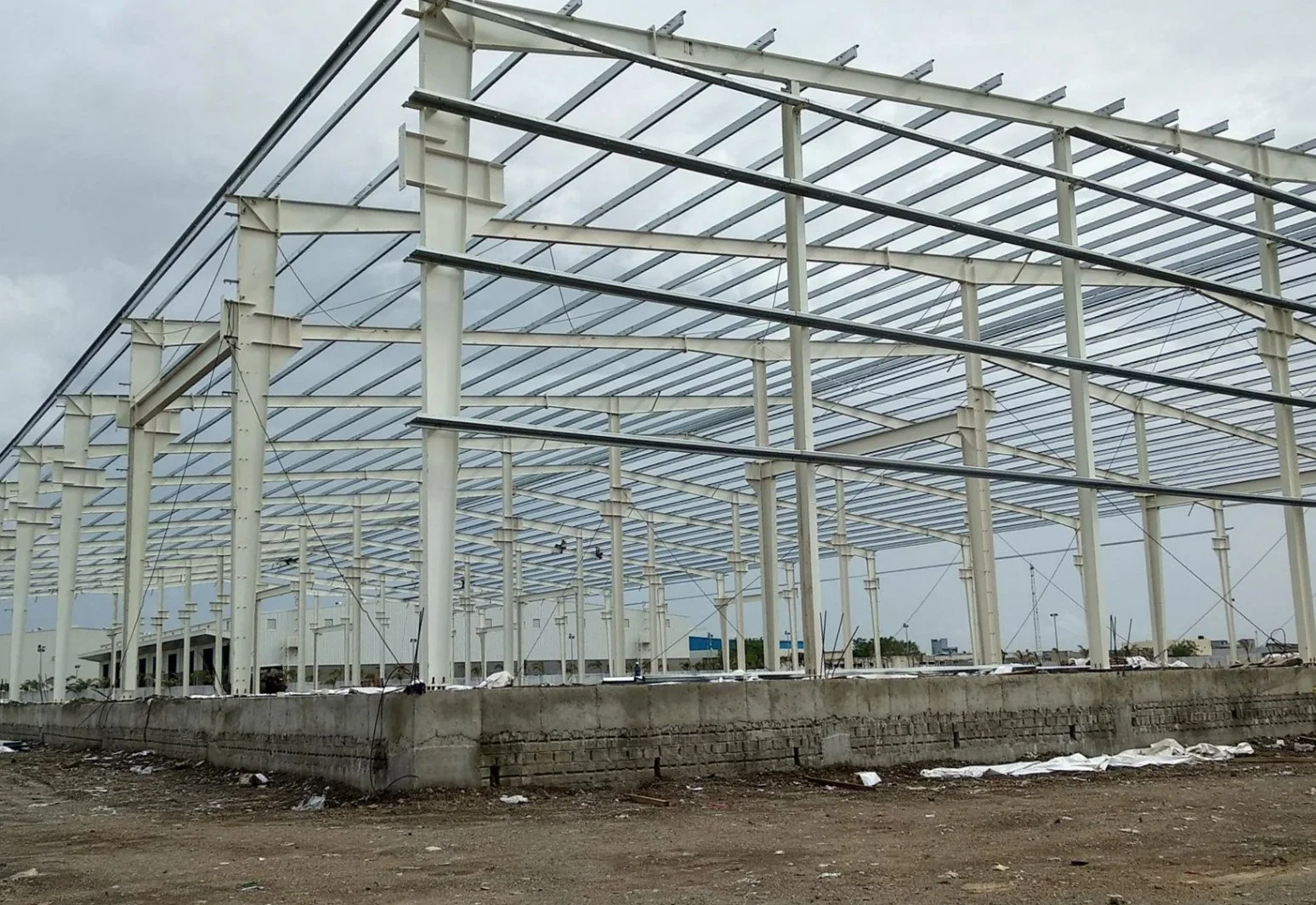 Prefabricated Steel Structure Building Customized Workshop Warehouse