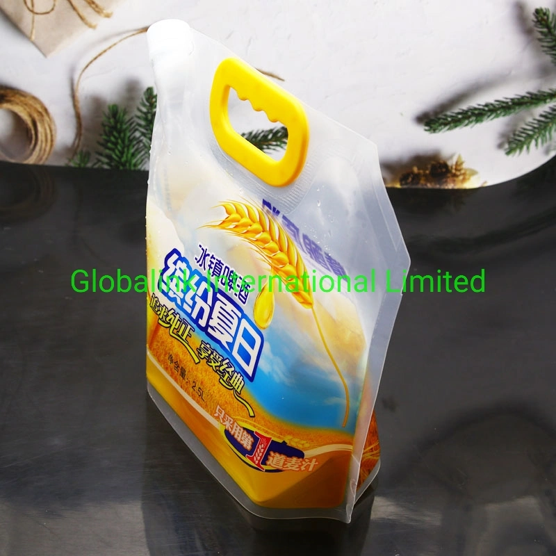 Plastic Drink Bags with Printing Customized